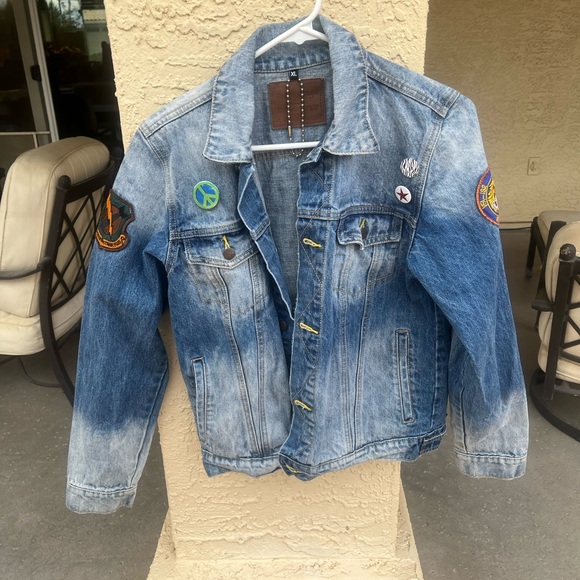 Wolfgang’s Design By Dragonfly Denim Jacket Bob Marley XL - Picture 1 of 10